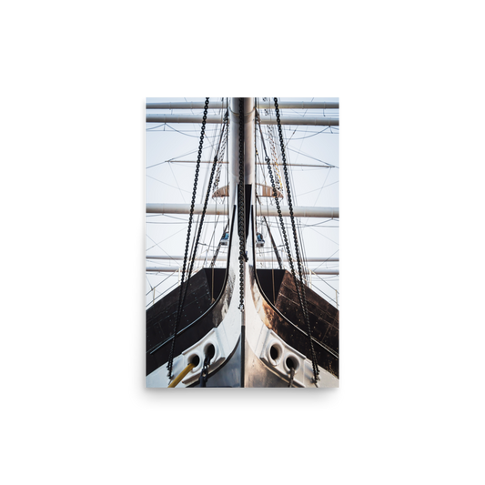 Tirage photo Inspiration "Bow of a historic sailing ship in NYC" - Maritime - The Artistic Way