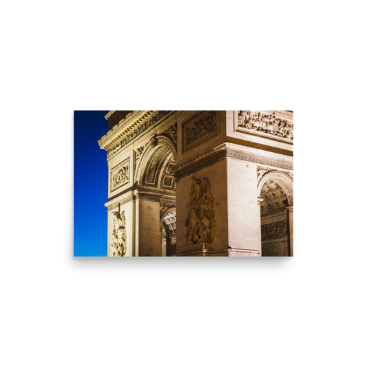 Tirage photo de Paris "Triumphal Sunrise" - Paris - The Artistic Way