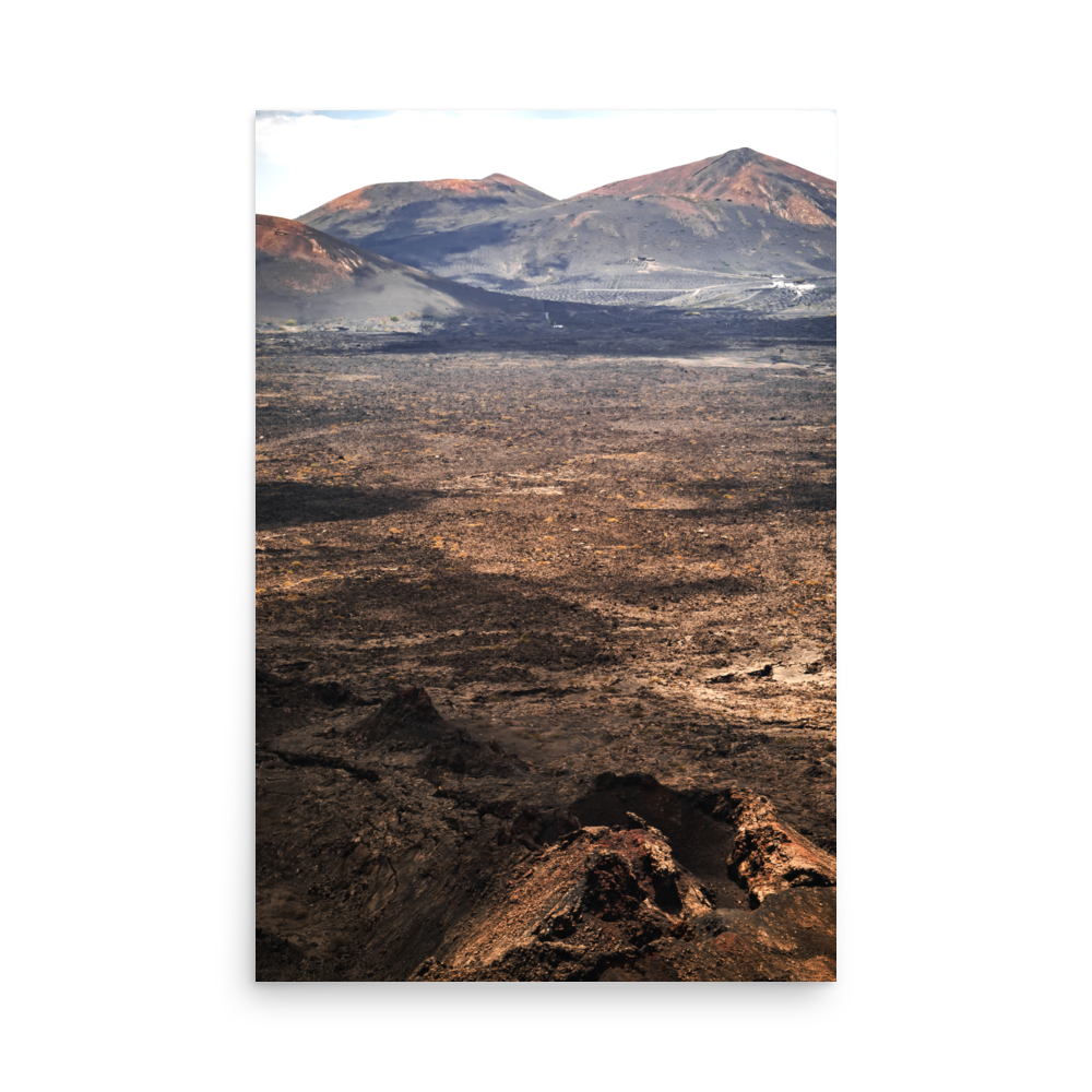 Tirage photo de Lanzarote "Volcanic land of Lanzarote" - Îles Canaries - The Artistic Way