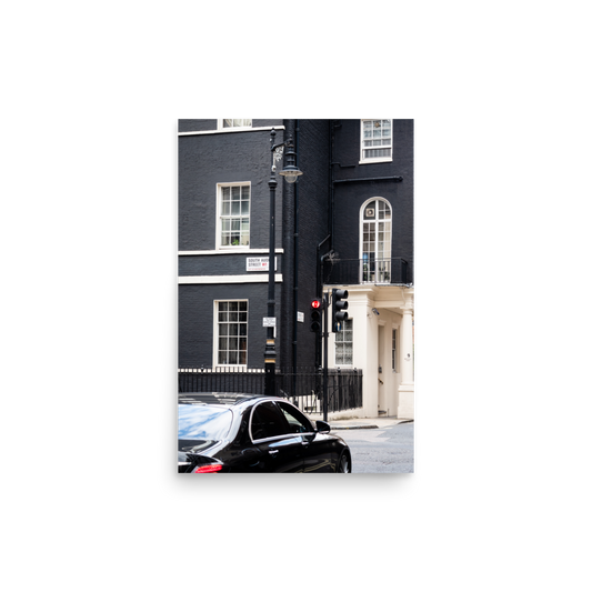 Tirage photo de Londres "Black To Be In" - London - The Artistic Way