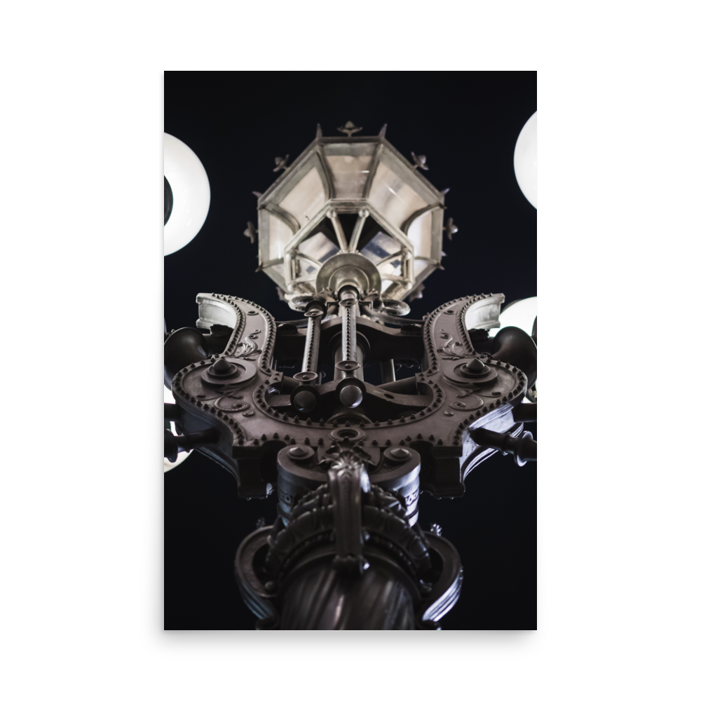 Tirage photo de Paris "Lampadaire de l'Opéra Garnier" - Paris - The Artistic Way