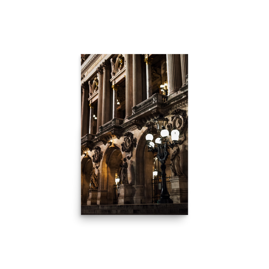 Tirage photo de Paris "Night at the Opera Garnier" - Paris - The Artistic Way