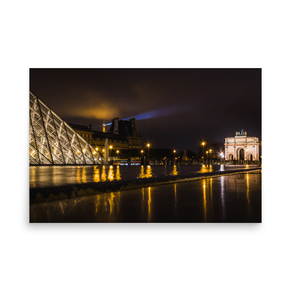 Tirage photo de Paris "Night by Paris" - Paris - The Artistic Way