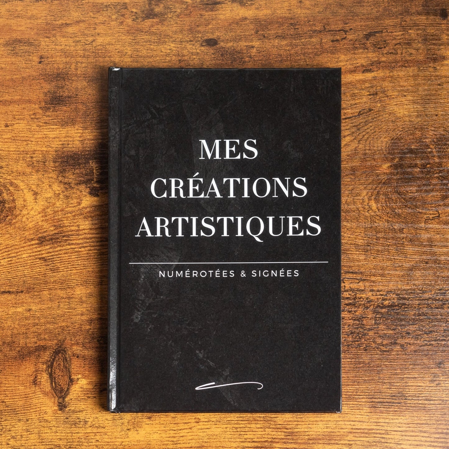 Livre registre Mes Créations Artistiques - Like an Artist