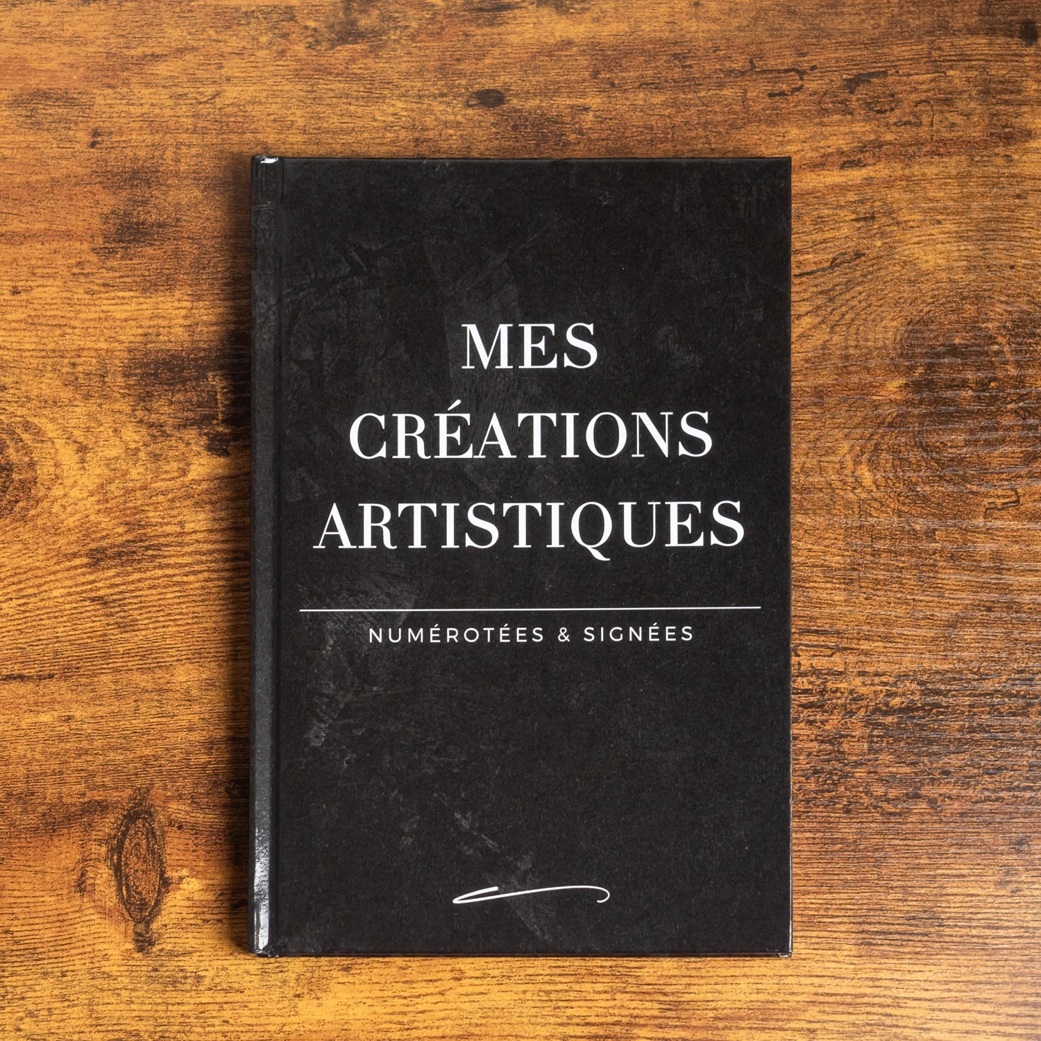 Livre registre Mes Créations Artistiques - Like an Artist