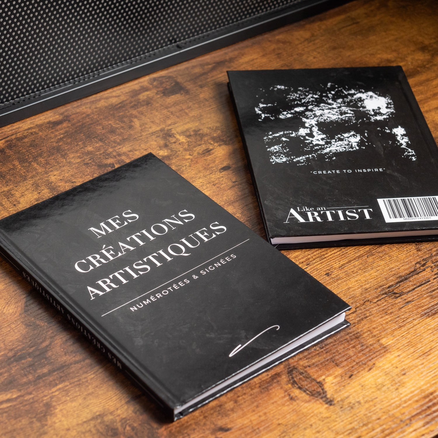 Livre registre Mes Créations Artistiques - Like an Artist