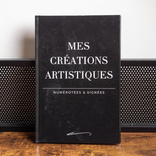 Livre registre Mes Créations Artistiques - Like an Artist