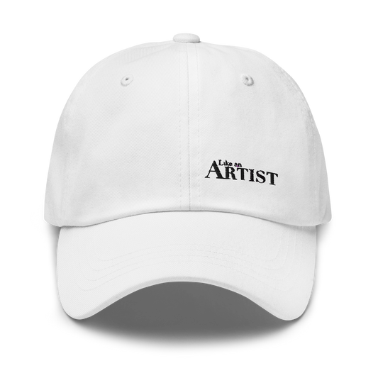 Casquette Officielle "Like an Artist" - Blanche