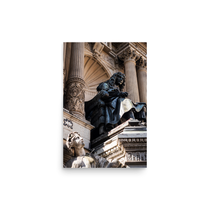 Tirage photo de Paris "Fontaine Molière et la Comédie sérieuse" - Paris - The Artistic Way