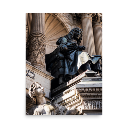 Tirage photo de Paris "Fontaine Molière et la Comédie sérieuse" - Paris - The Artistic Way