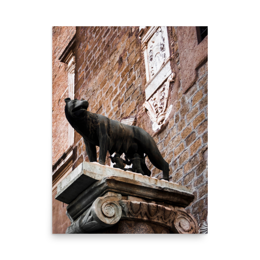 Tirage photo de Rome « The legend of Romulus and Remus » – Rome