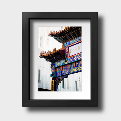 Tirage photo de Londres "The majestic door of Chinatown" - London - The Artistic Way