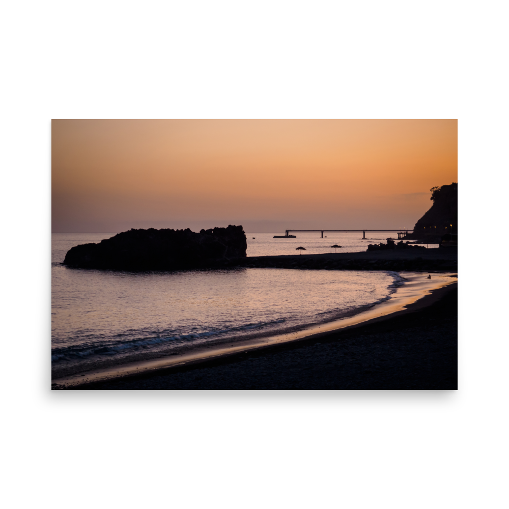 Tirage Photo de Madère "Sunset at the beach" - Madère - The Artistic Way