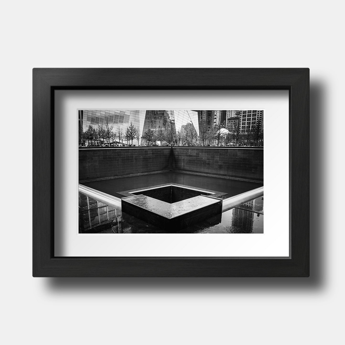 Tirage photo de New York "B&W Ground Zero" - NY - The Artistic Way