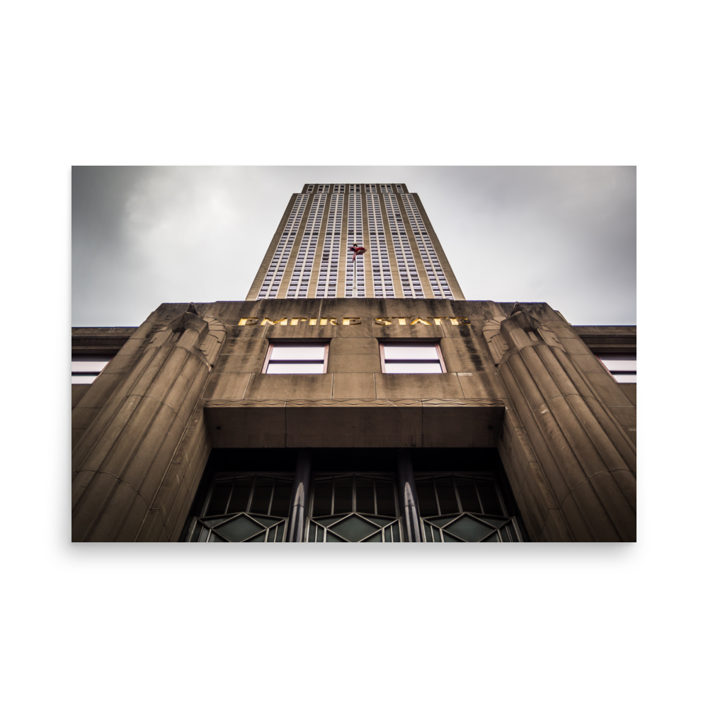Tirage photo de New York "The Empire State Building" - NY - The Artistic Way