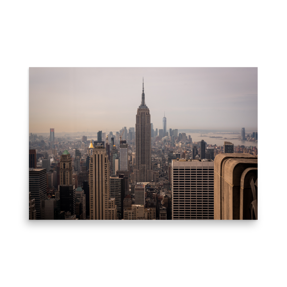 Tirage photo de New York "Top of the Empire" - NY - The Artistic Way