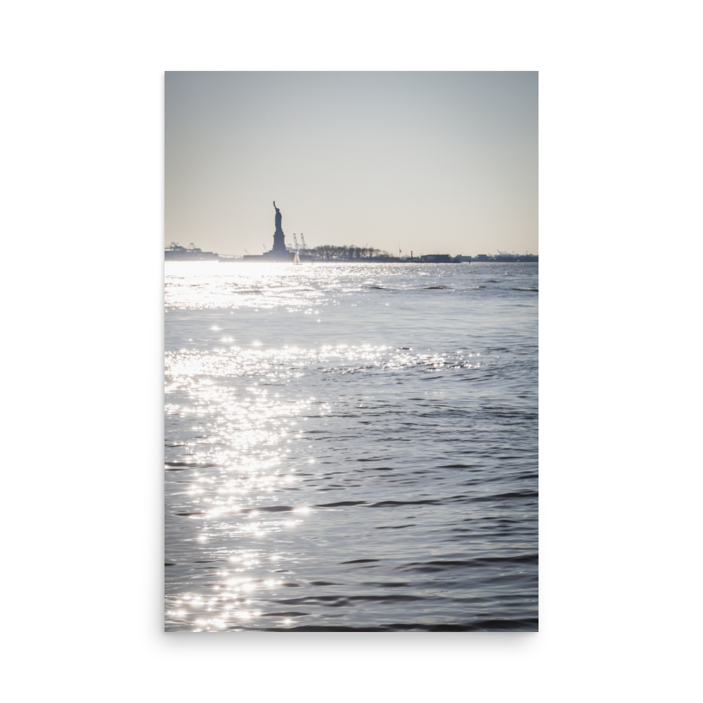 Tirage Photo de New York "Waterway to the Liberty" - NY - The Artistic Way
