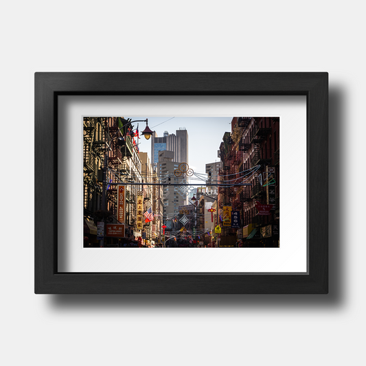 Tirage photo de New York "Welcome to Chinatown" - NY - The Artistic Way