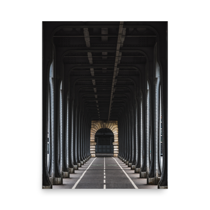 Tirage photo de Paris "Bir Hakeim Path" - Paris - The Artistic Way