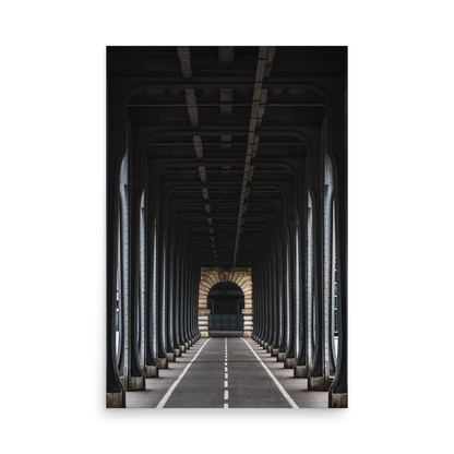 Tirage photo de Paris "Bir Hakeim Path" - Paris - The Artistic Way