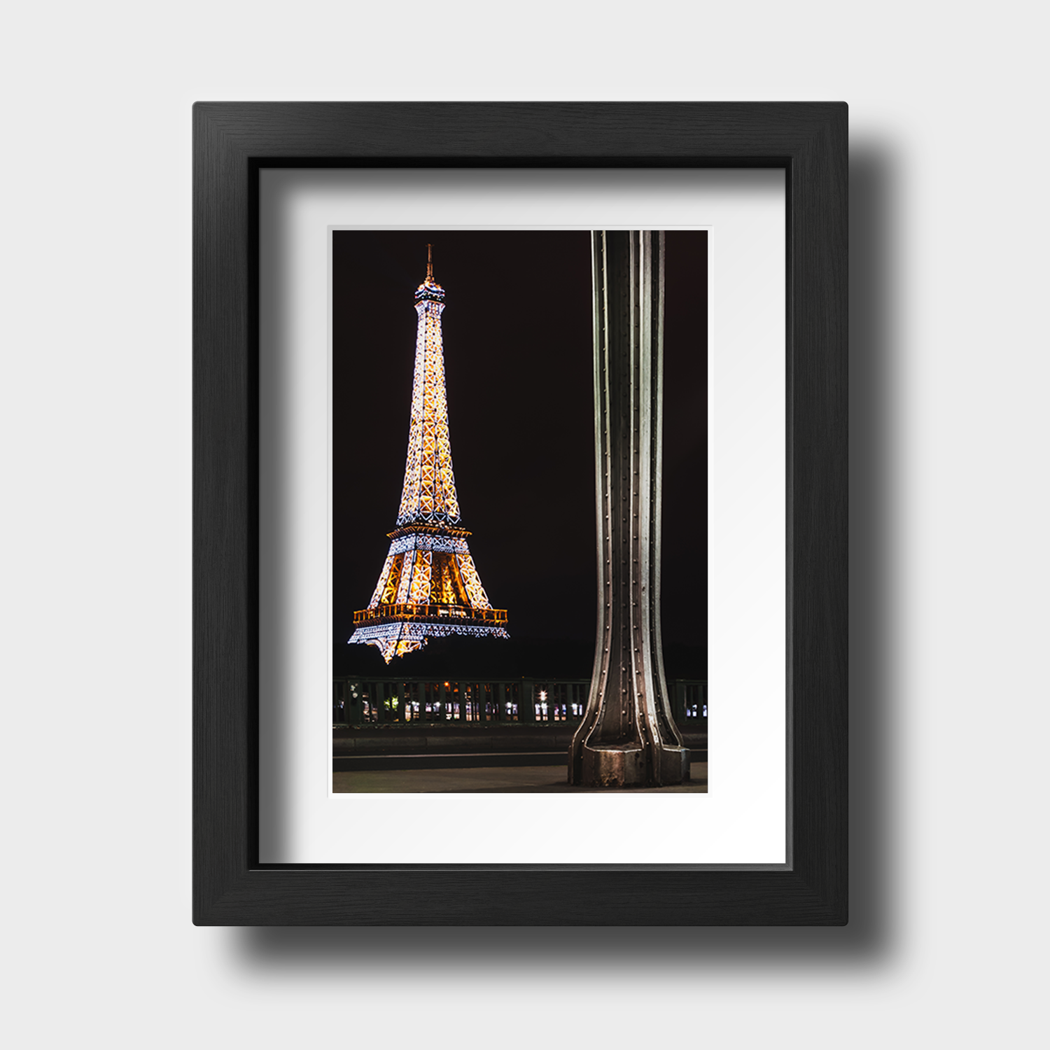 Tirage Photo de Paris "Eiffel Tower from Bir Hakeim at Night" - Paris - The Artistic Way
