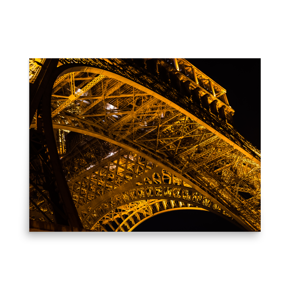 Tirage photo de Paris "Iron web of the Eiffel Tower" - Paris - The Artistic Way