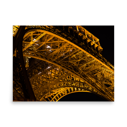 Tirage photo de Paris "Iron web of the Eiffel Tower" - Paris - The Artistic Way