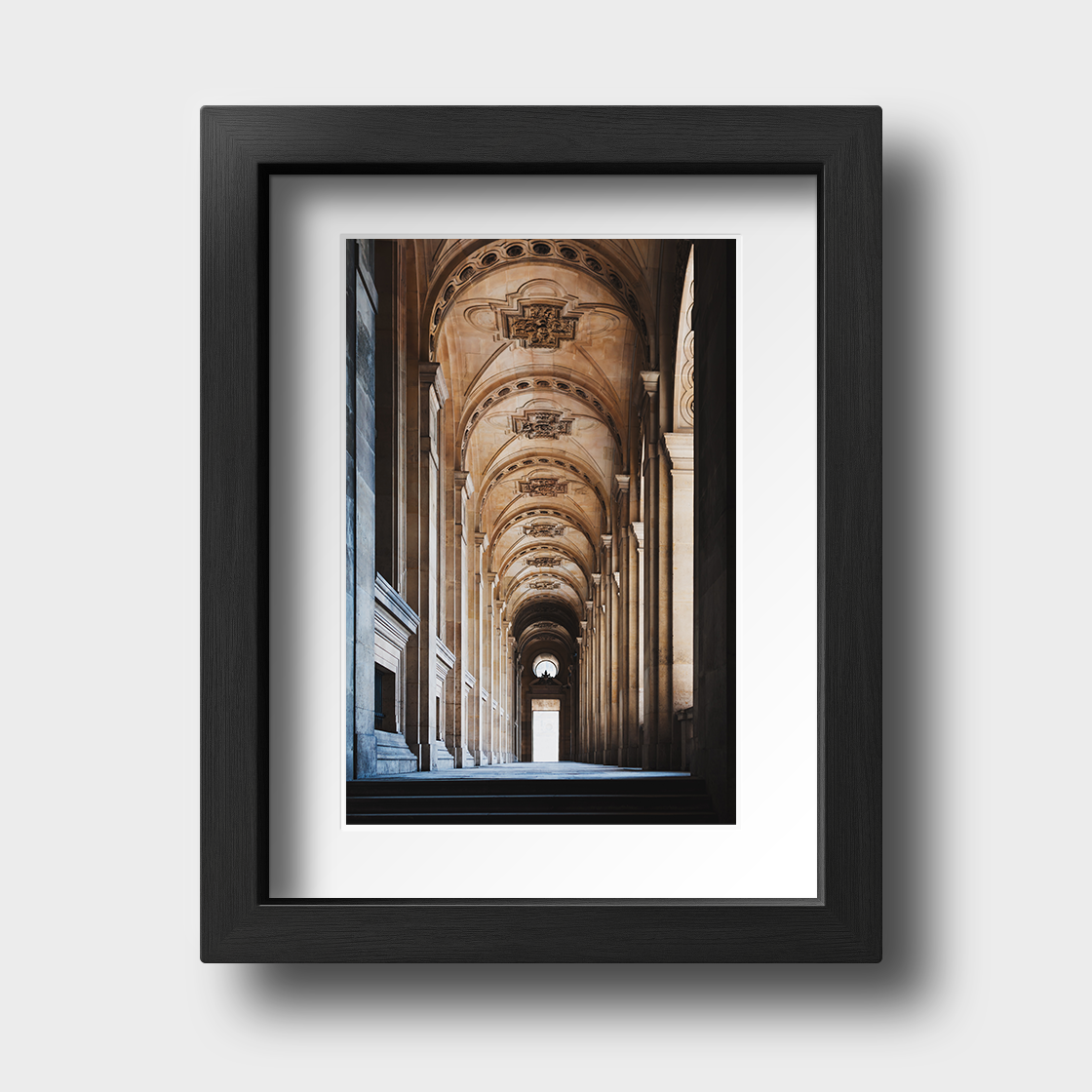 Tirage photo de Paris "Coursive du Louvre" - Paris - The Artistic Way