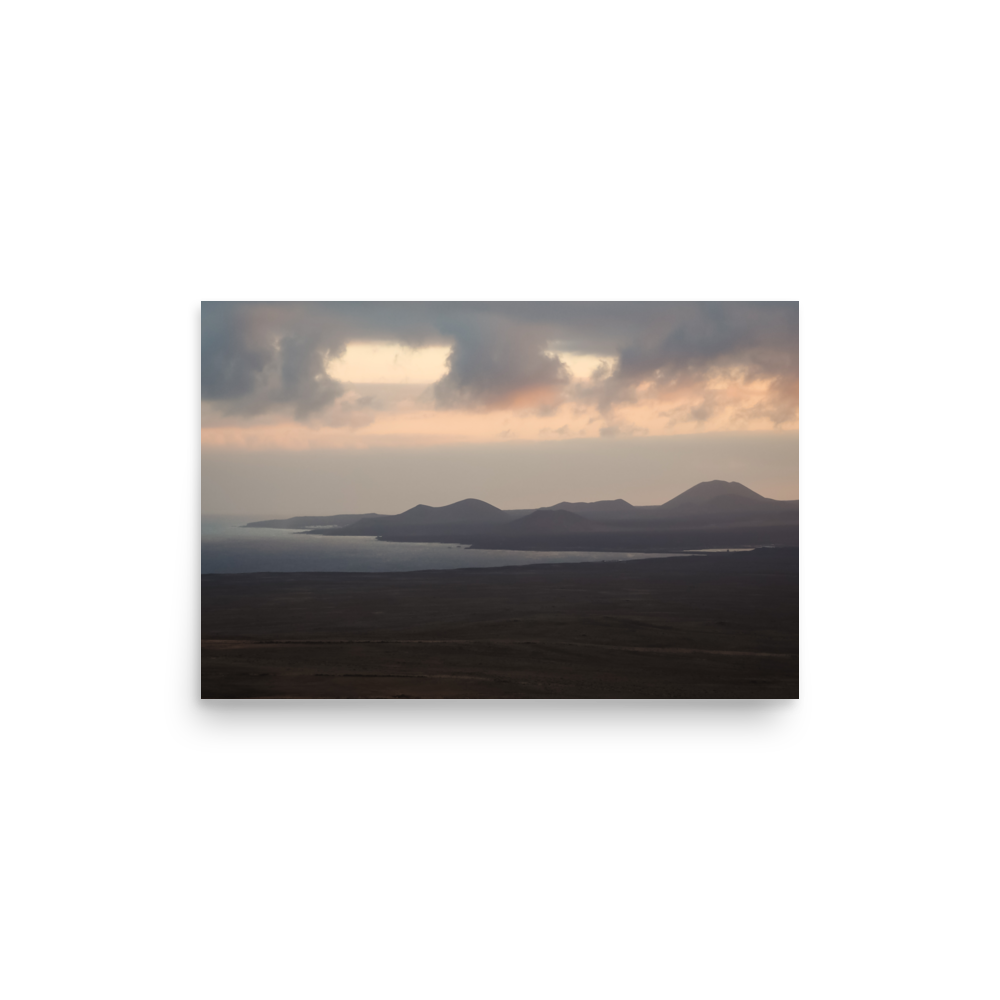 Tirage photo de Lanzarote "Lanzarote Sunrise" - Lanzarote - The Artistic Way