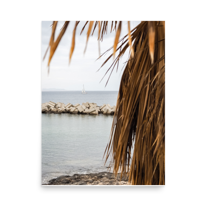Tirage photo de Lanzarote "Quiet view from Lanzarote" - Îles Canaries - The Artistic Way