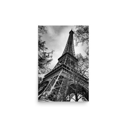 Tirage photo de Paris "Dramatic Eiffel Tower" - Paris - The Artistic Way