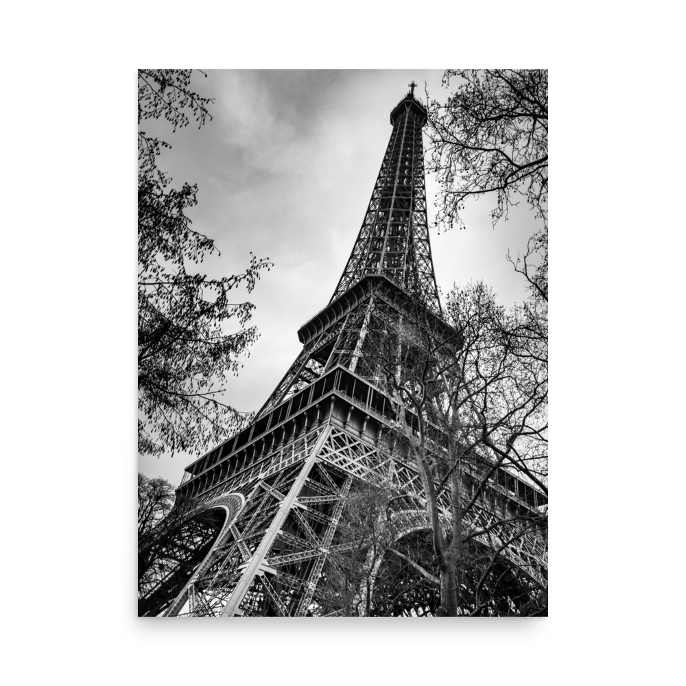 Tirage photo de Paris "Dramatic Eiffel Tower" - Paris - The Artistic Way