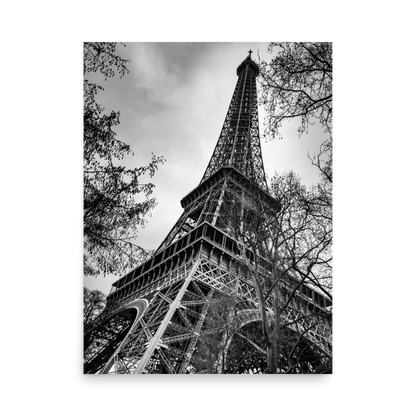 Tirage photo de Paris "Dramatic Eiffel Tower" - Paris - The Artistic Way