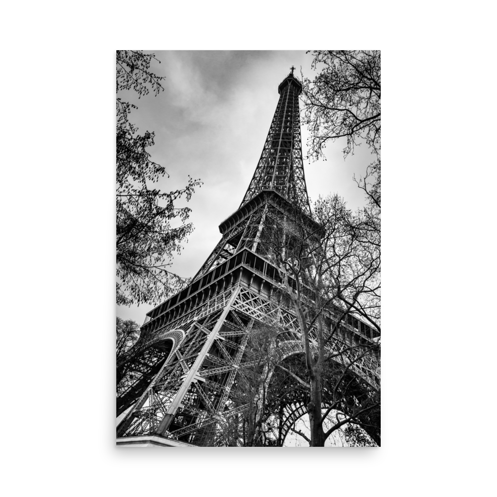 Tirage photo de Paris "Dramatic Eiffel Tower" - Paris - The Artistic Way