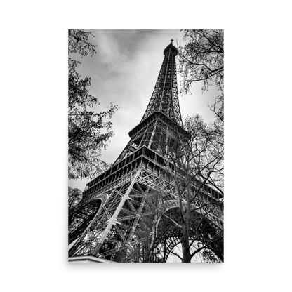 Tirage photo de Paris "Dramatic Eiffel Tower" - Paris - The Artistic Way