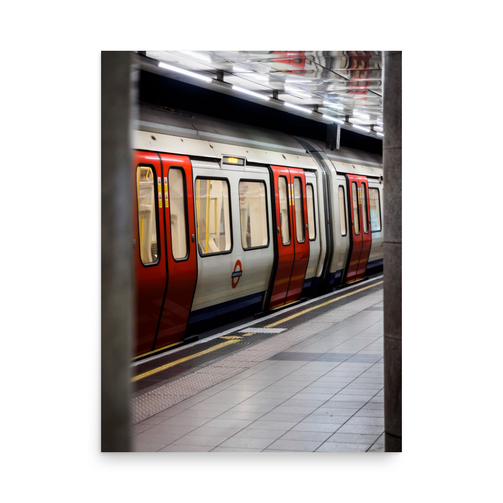 Tirage photo de Londres "London Tube" - Londres - The Artistic Way