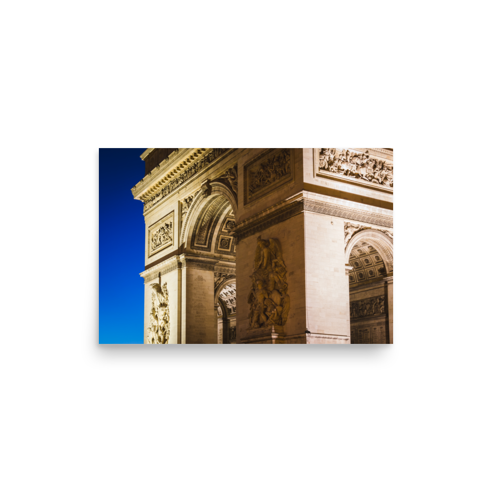 Tirage photo de Paris "Triumphal Sunrise" - Paris - The Artistic Way