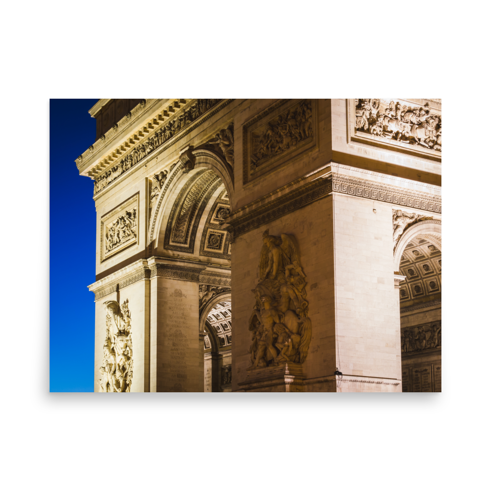 Tirage photo de Paris "Triumphal Sunrise" - Paris - The Artistic Way