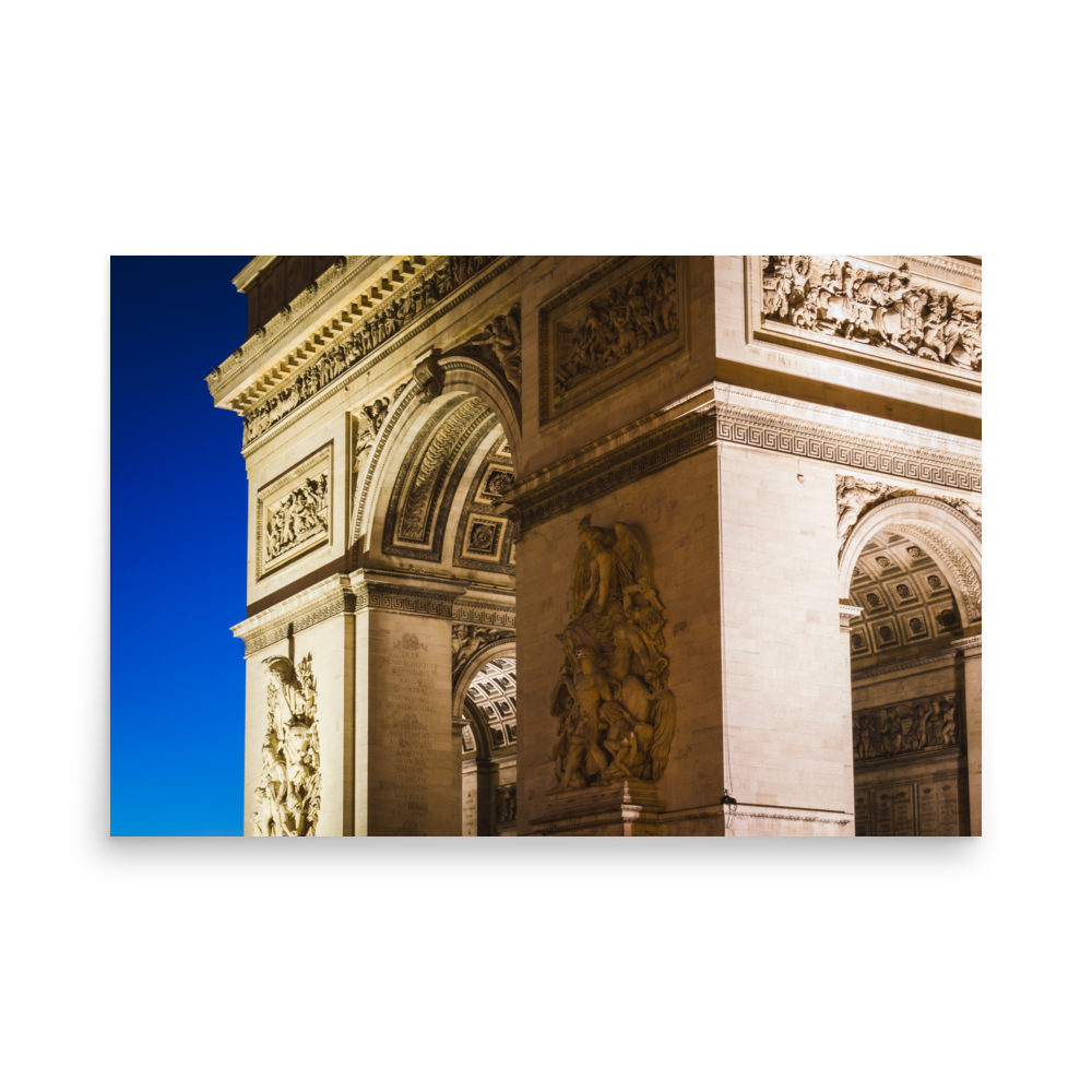 Tirage photo de Paris "Triumphal Sunrise" - Paris - The Artistic Way