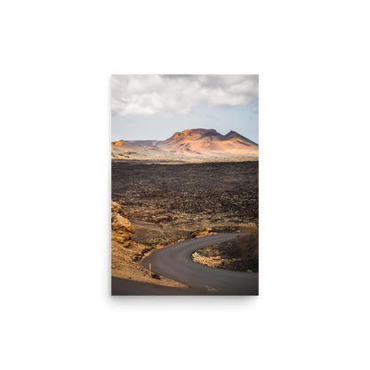 Tirage photo de Lanzarote "In the heart of Timanfaya Park in Lanzarote" - Îles Canaries - The Artistic Way