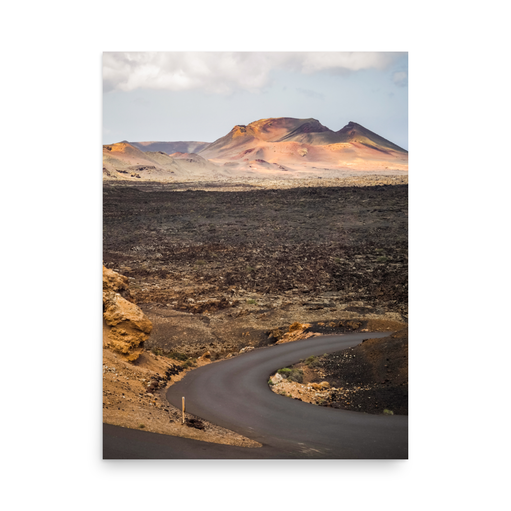 Tirage photo de Lanzarote "In the heart of Timanfaya Park in Lanzarote" - Îles Canaries - The Artistic Way