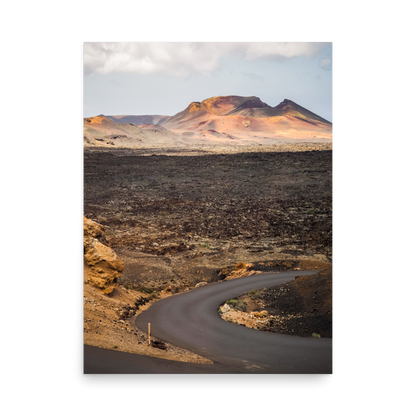Tirage photo de Lanzarote "In the heart of Timanfaya Park in Lanzarote" - Îles Canaries - The Artistic Way