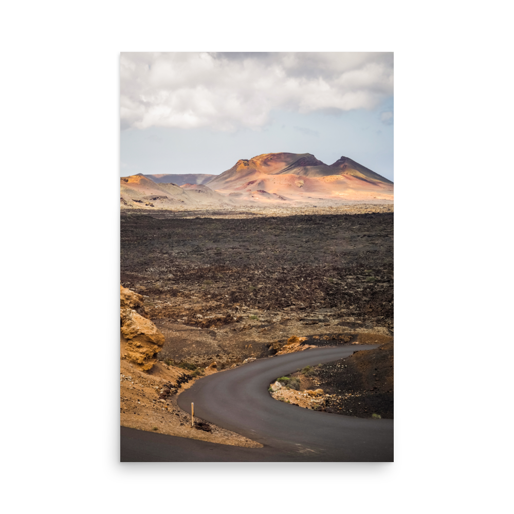 Tirage photo de Lanzarote "In the heart of Timanfaya Park in Lanzarote" - Îles Canaries - The Artistic Way