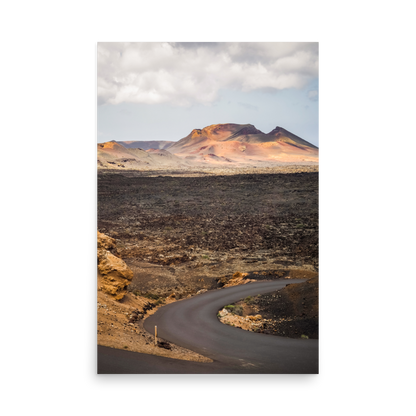 Tirage photo de Lanzarote "In the heart of Timanfaya Park in Lanzarote" - Îles Canaries - The Artistic Way