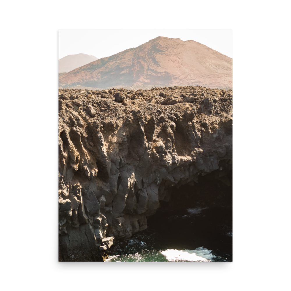 Tirage photo de Lanzarote "Los Hervideros in Lanzarote" - Îles Canaries - The Artistic Way
