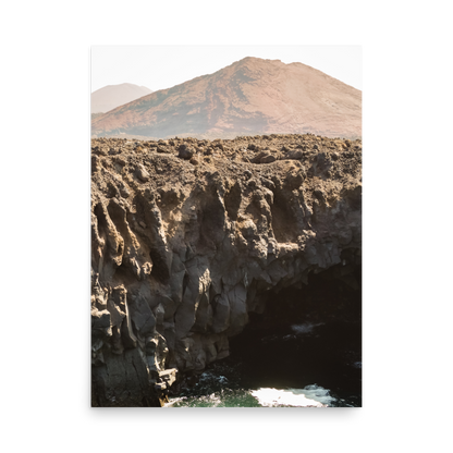 Tirage photo de Lanzarote "Los Hervideros in Lanzarote" - Îles Canaries - The Artistic Way