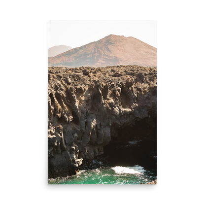 Tirage photo de Lanzarote "Los Hervideros in Lanzarote" - Îles Canaries - The Artistic Way