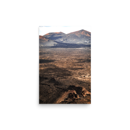 Tirage photo de Lanzarote "Volcanic land of Lanzarote" - Îles Canaries - The Artistic Way