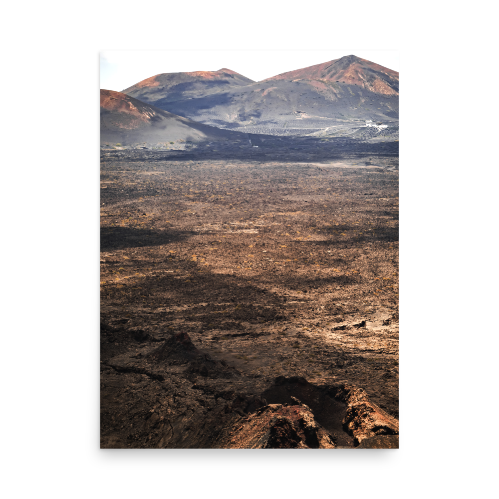 Tirage photo de Lanzarote "Volcanic land of Lanzarote" - Îles Canaries - The Artistic Way