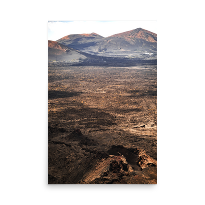 Tirage photo de Lanzarote "Volcanic land of Lanzarote" - Îles Canaries - The Artistic Way